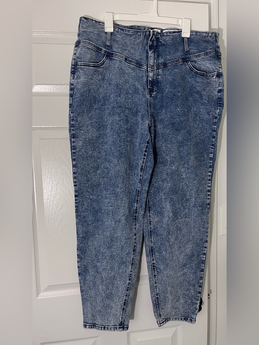 Indigo Rein Vintage Women's High-Waist Acid Wash Blue Jeans Size 22